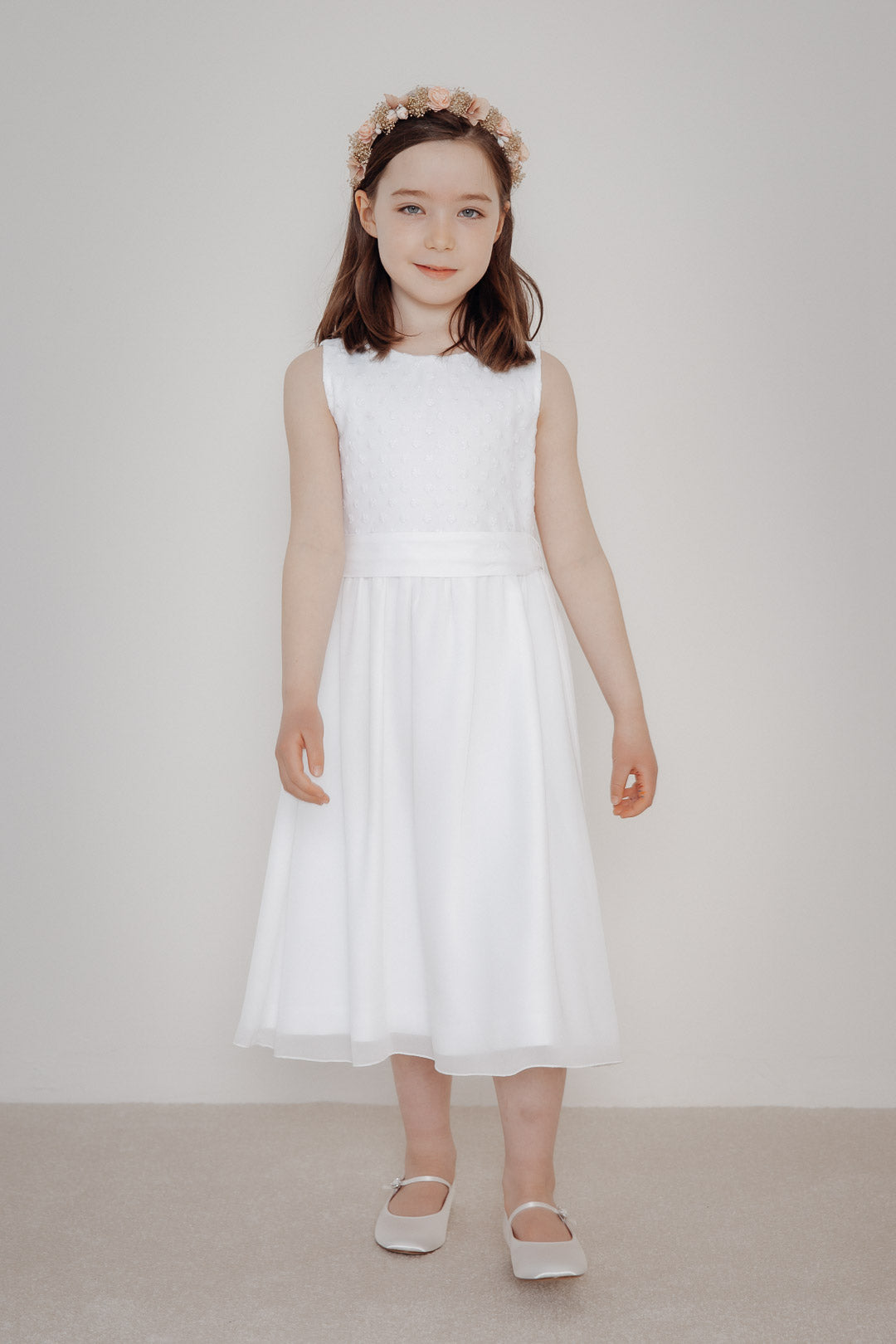 Kinderkleid mit Chiffonrock - Anna Ivory