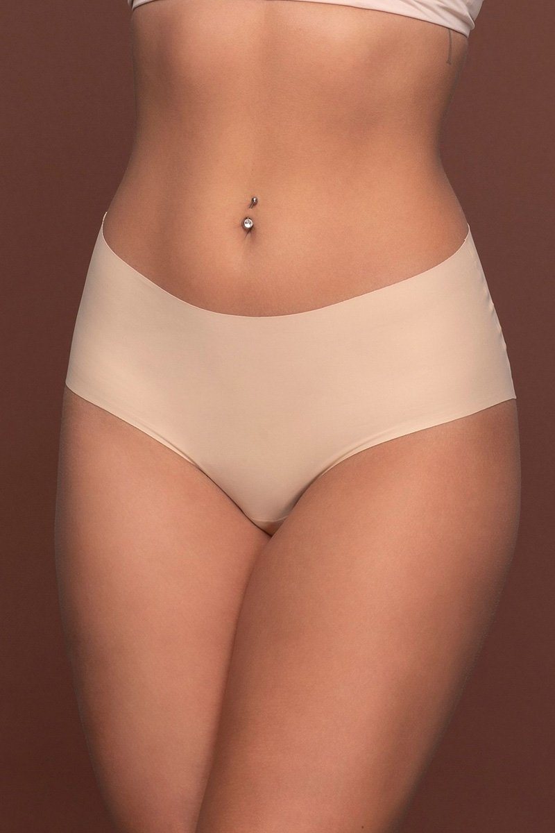 Invisible Hipster Briefs 2-Pack: Nude & Black – noni