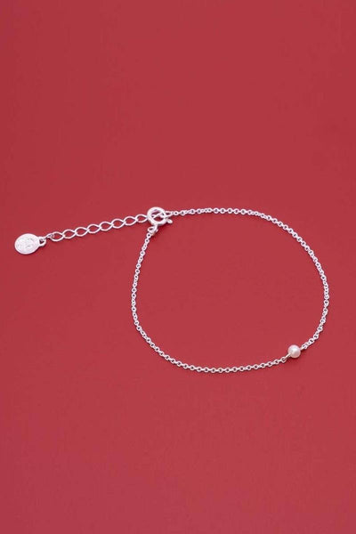 Zierliches Armband mit Perlenanhänger - Pearl Bracelet