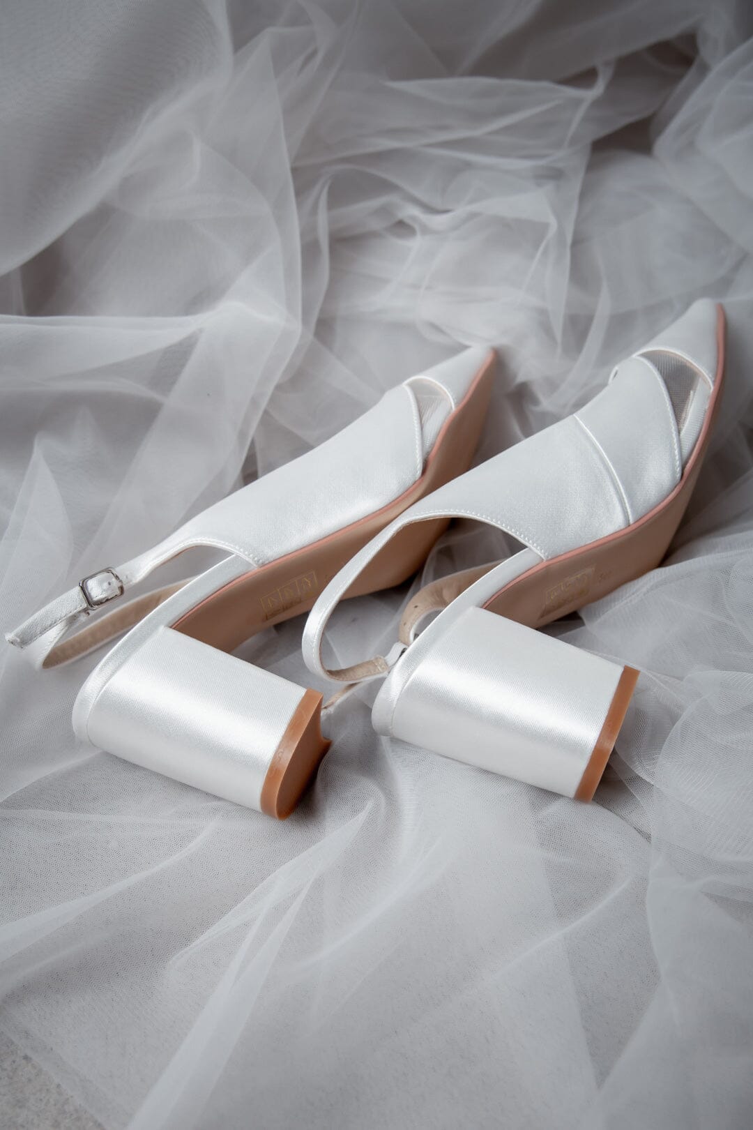 Braut Slingbacks aus Satin – Brooke | The Perfect Bridal Company