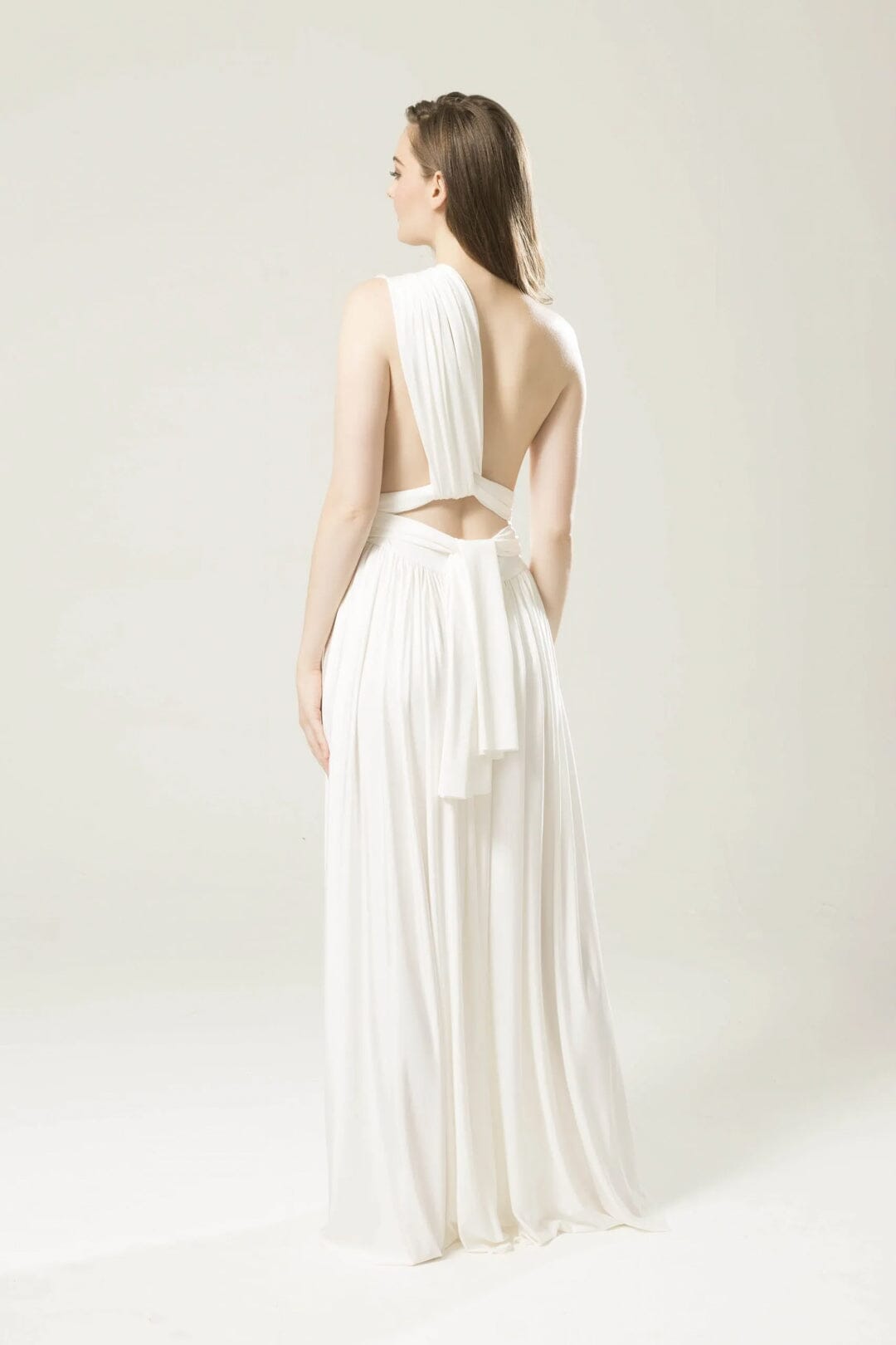 Helles Brautjungfernkleid – MultiWrap Dress Ivory | Eliza & Ethan
