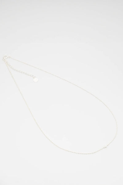 Schlichte Halskette mit Süßwasserperle – Single Pearl Necklace