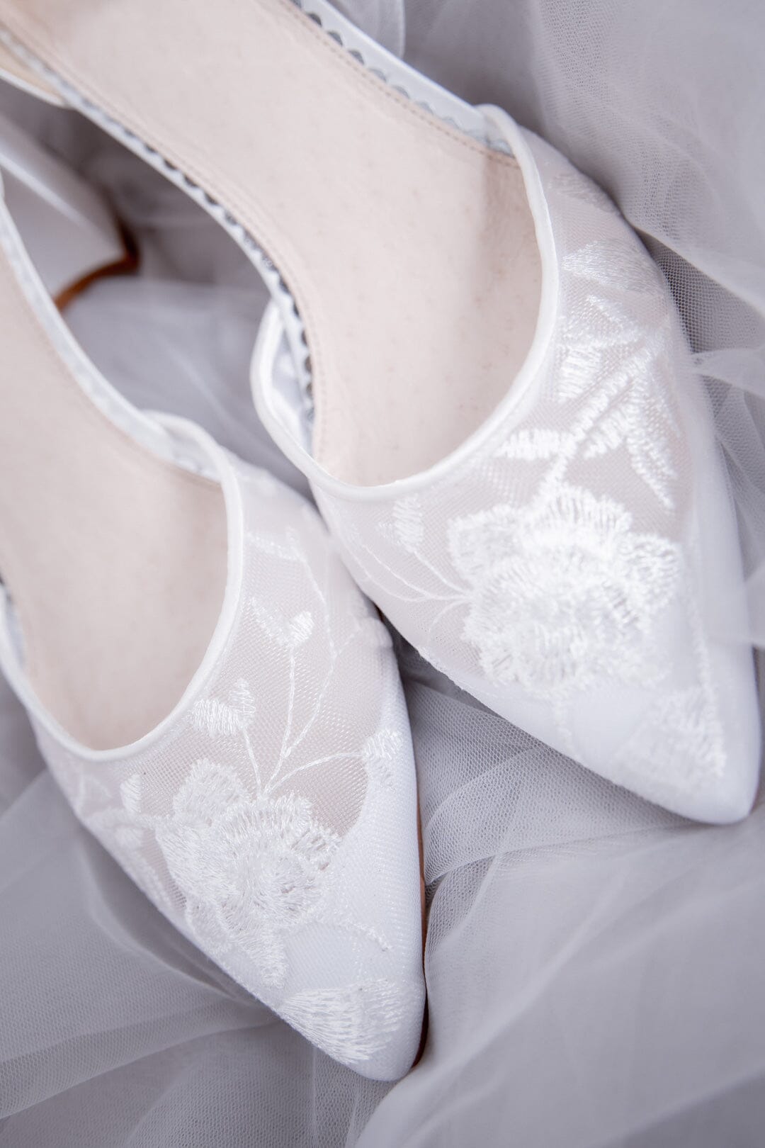 Spitze Brautschuhe  – Milan Ivory Lace | The Perfect Bridal Company