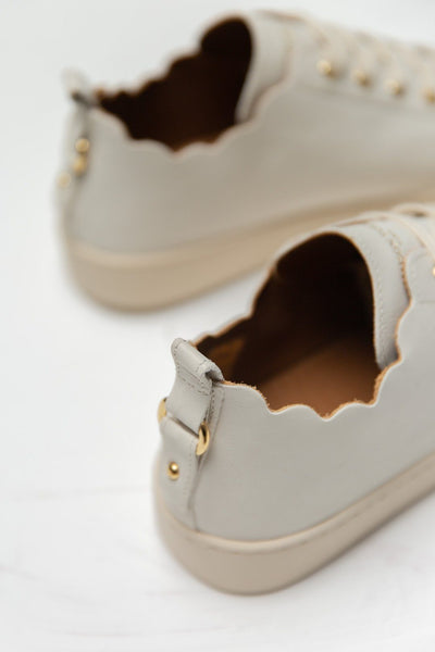 Braut Sneaker aus nachhaltigem Leder