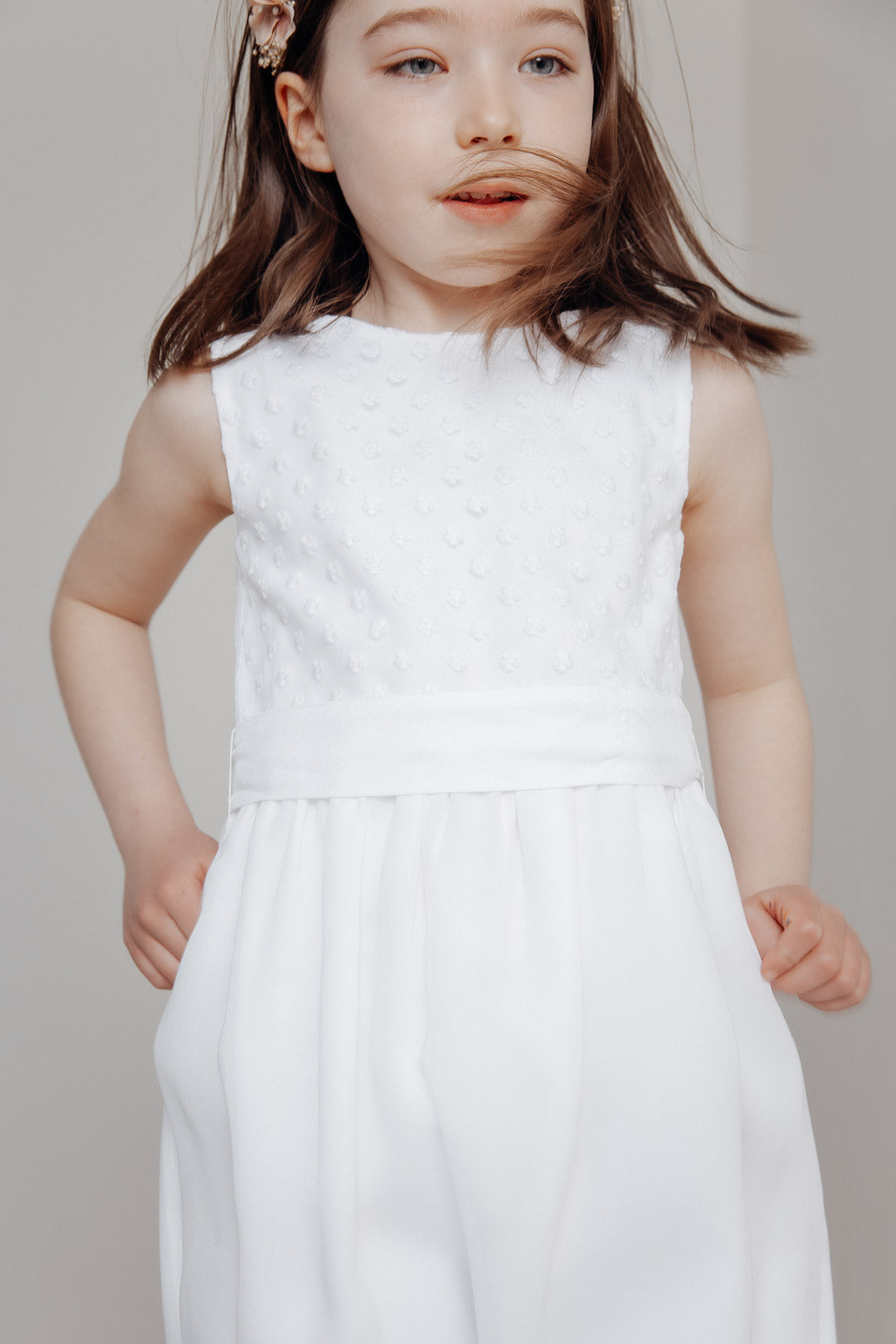 Kinderkleid mit Chiffonrock - Anna Ivory