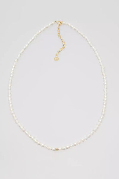 Kurze Halskette mit Süßwasserperlen – Pearl Necklace