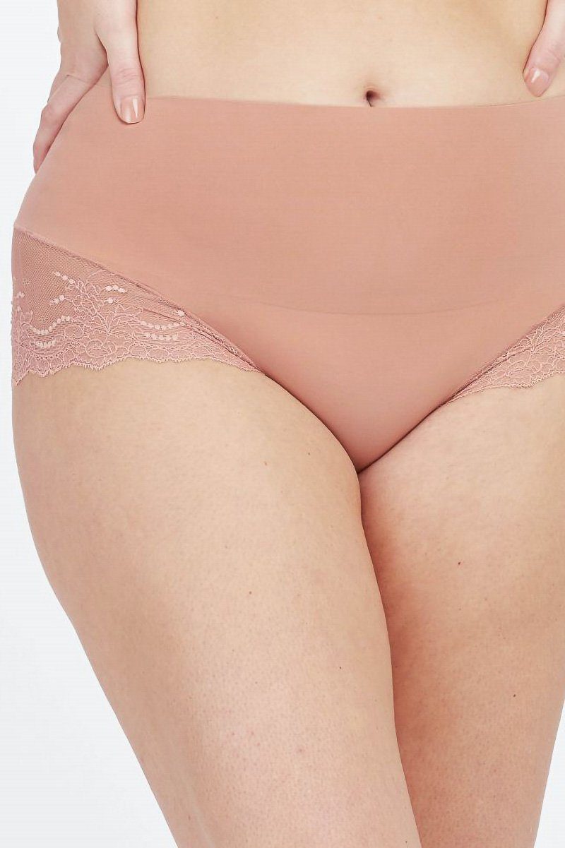 Braut Dessous, Undie-Tectable Lace Hi-Hipster - SPANX, Canyon Rose
