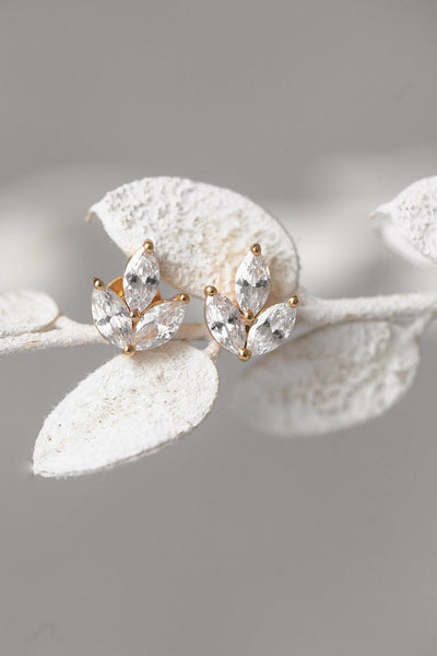 Braut Ohrringe aus edlen Zirkonia Kristallen - Simply Wonderful
