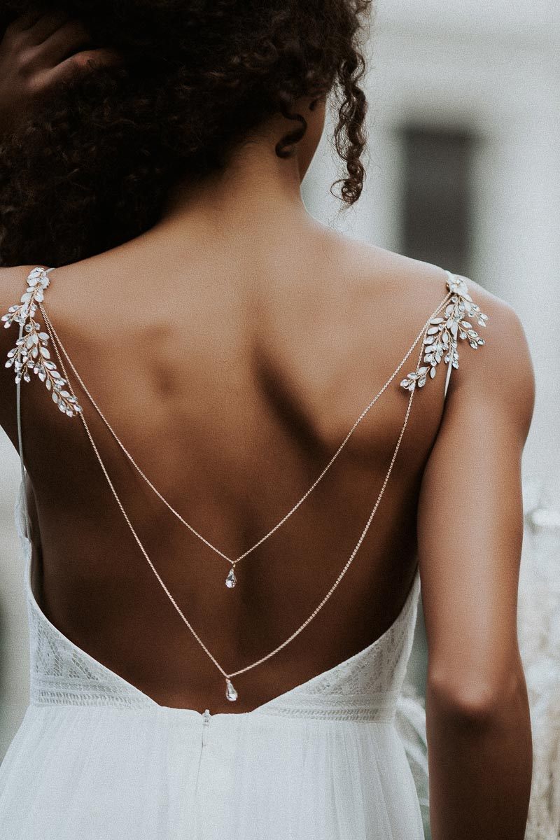 Pearl Back Drop Necklace